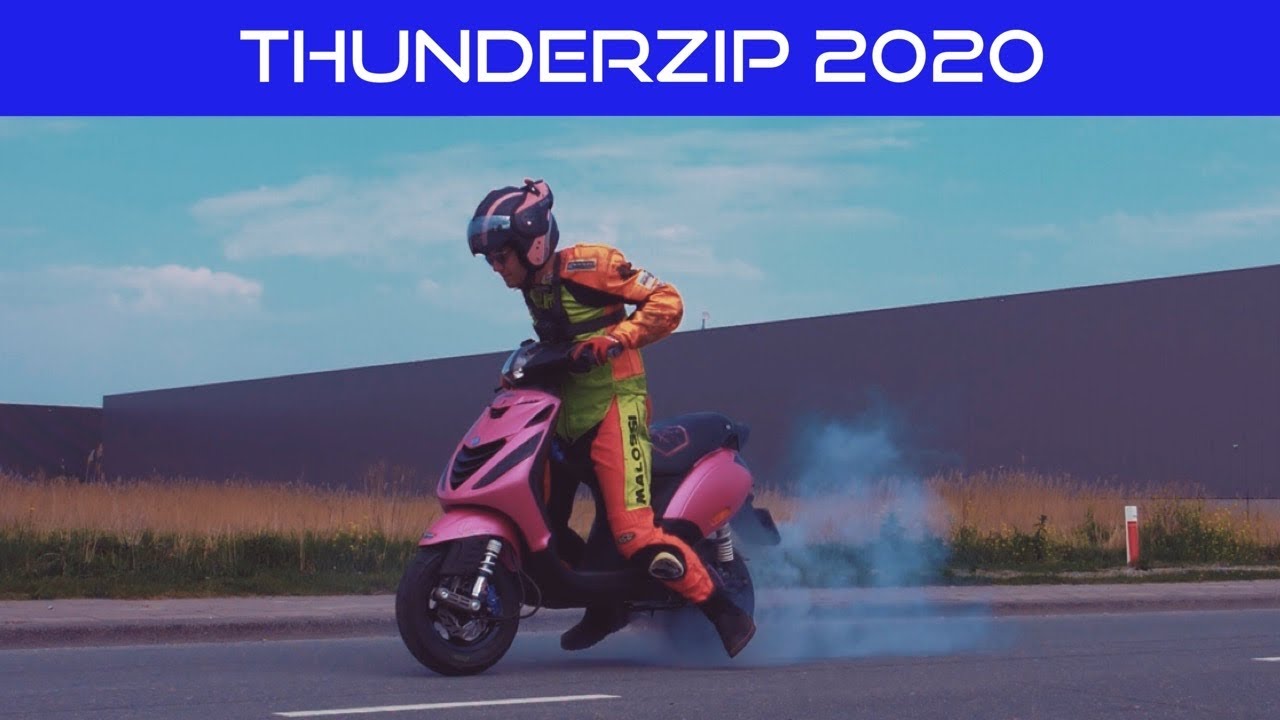 THUNDERZIP 70CC LC MALOSSI MHR STREETTEST 2020