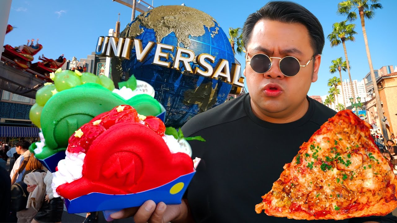 กินแหลก 12 ชั่วโมงในสวนสนุก Universal Osaka โอซาก้า ญี่ปุ่น