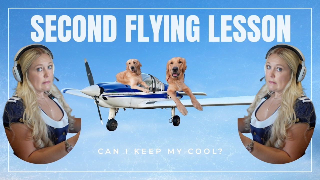 My Second Flying Lesson - Can I Keep My Food Down??