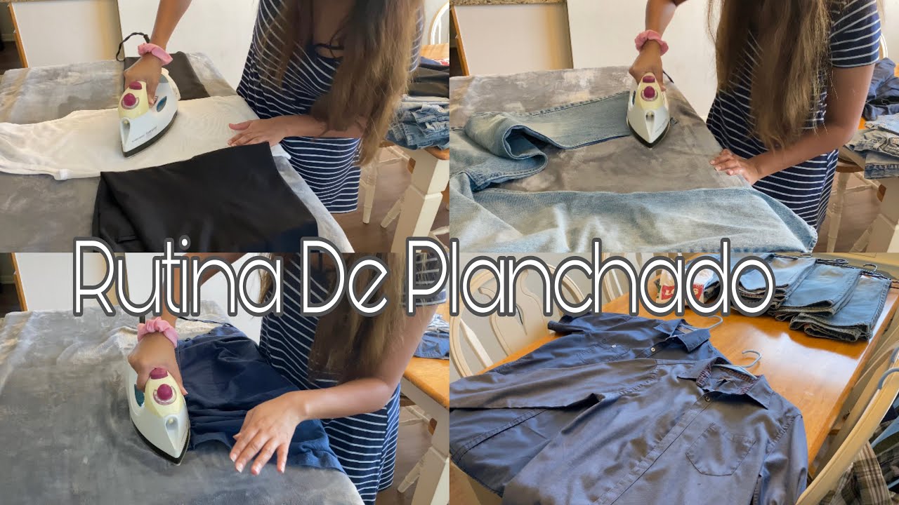 Como Planchar Tu Ropa Rutina de Planchado