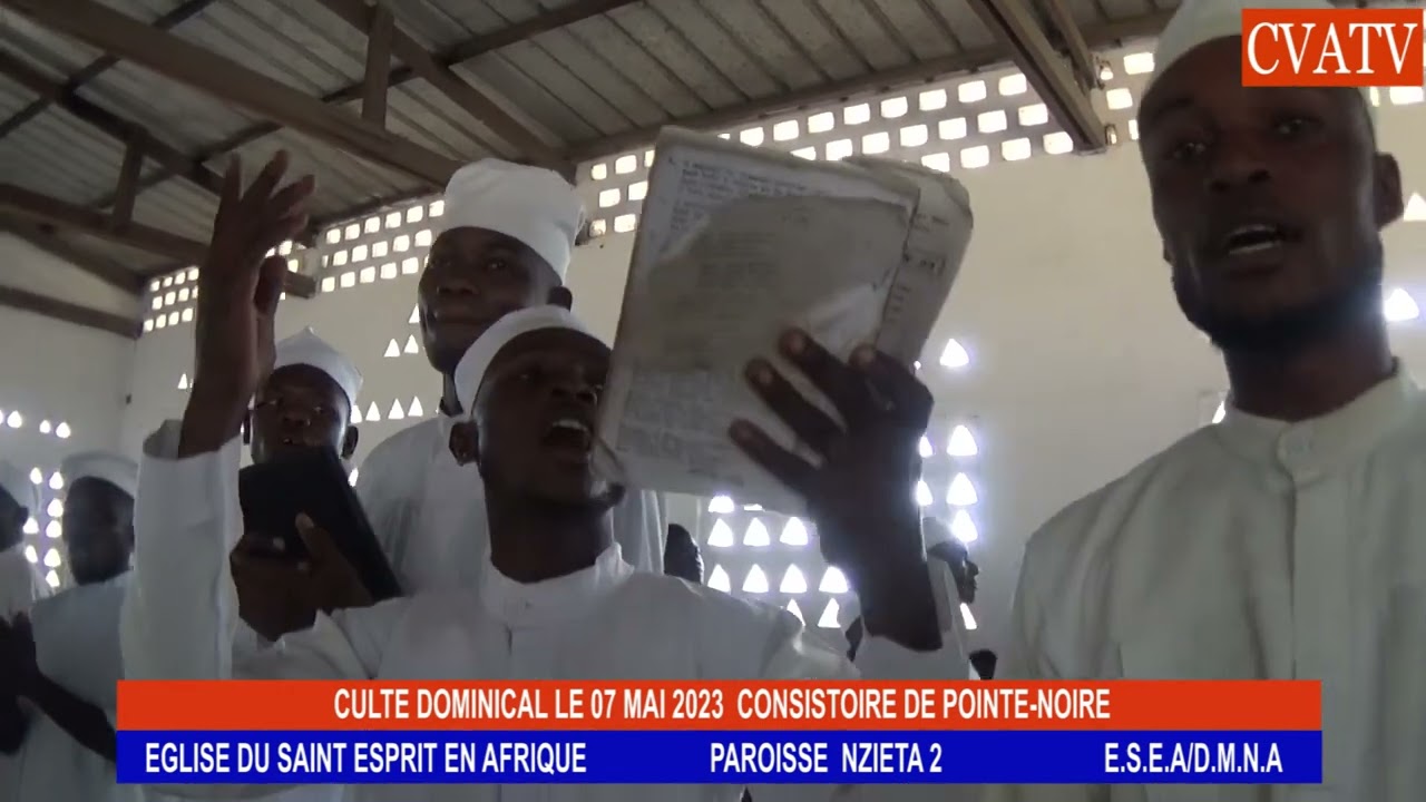 CULTE DOMINICAL ESEA DMNA CONSISTOIRE DE POINTE-NOIRE