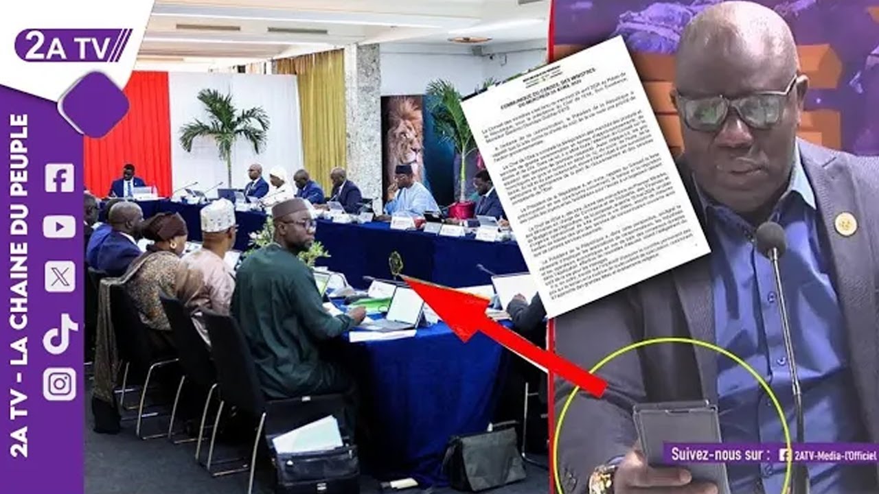 Conseil des ministres du Mercredi 21 Janvier: la lecture de Ahmed AIDARA