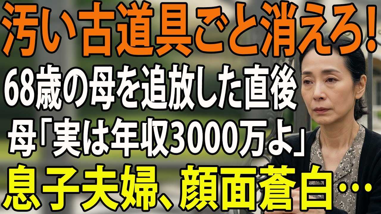 「汚い針仕事はやめろ」と母を追放した息子夫婦「ボケ老人は施設行けｗ」→翌日、母が消えると…不動産屋「土地は売れません」息子「は？」母の正体は年収3000万の伝説職人だった【シニアライフ】