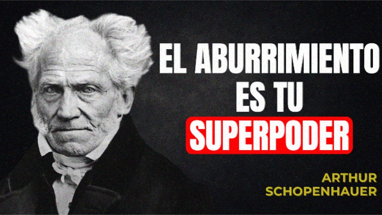 El Aburrimiento Es Tu Mayor Ventaja (Pero No Lo Sabes) | Schopenhauer
