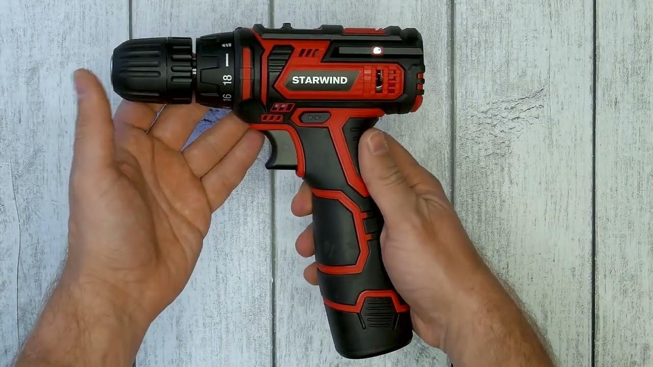 Дрель шуруповерт Starwind DS 10 12H 2