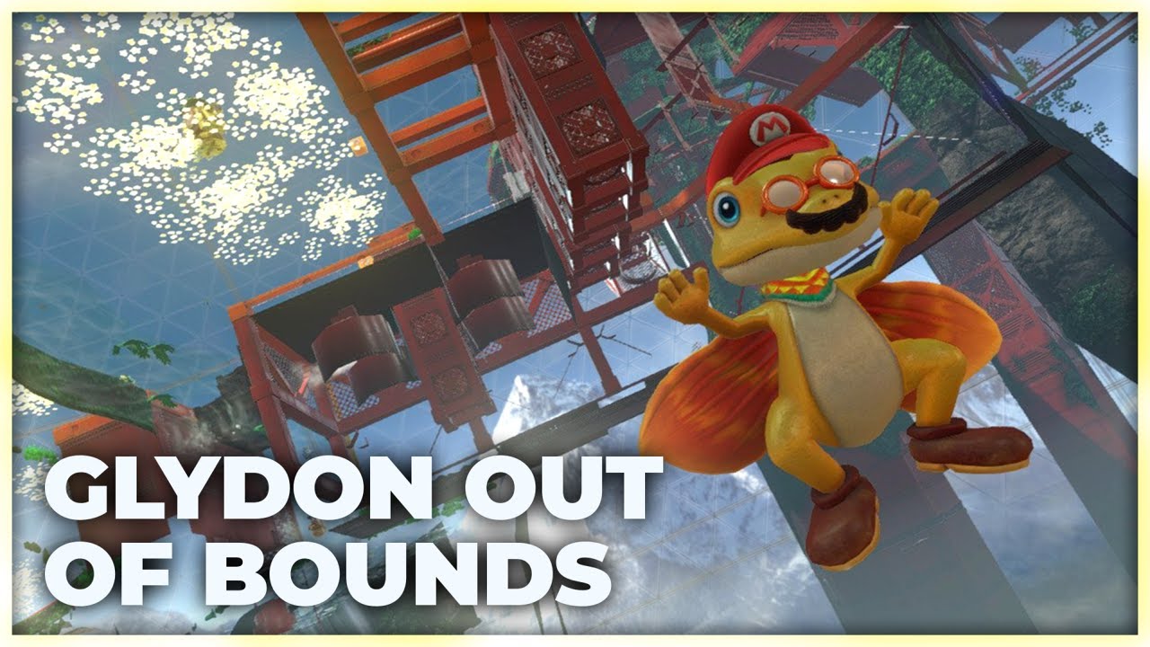 Flying Out of Bounds with Glydon! | The Slant Jump Clipping Glitch in Super Mario Odyssey