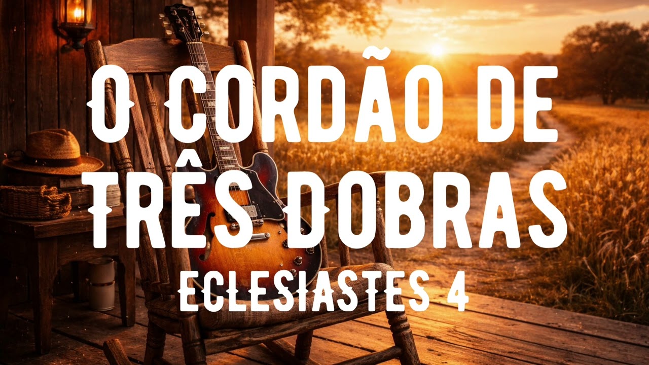 O Cordão de Três Dobras - Eclesiastes 4 (Canção sobre União) | Série Eclesiastes Cantado
