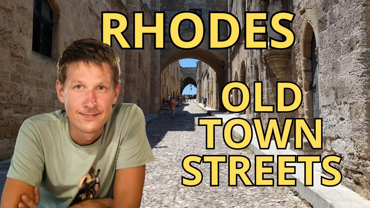 ULTIMATE Rhodes Old Town Tour 🇬🇷 — We Walk EVERY Street!