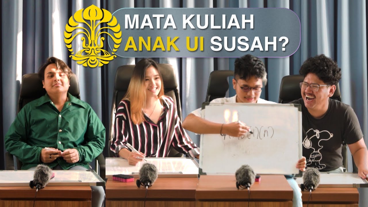MATA KULIAH ANAK UI SUSAH?? Tes Ingatan Anak Niaga UI | Vol.2 #2 AADN