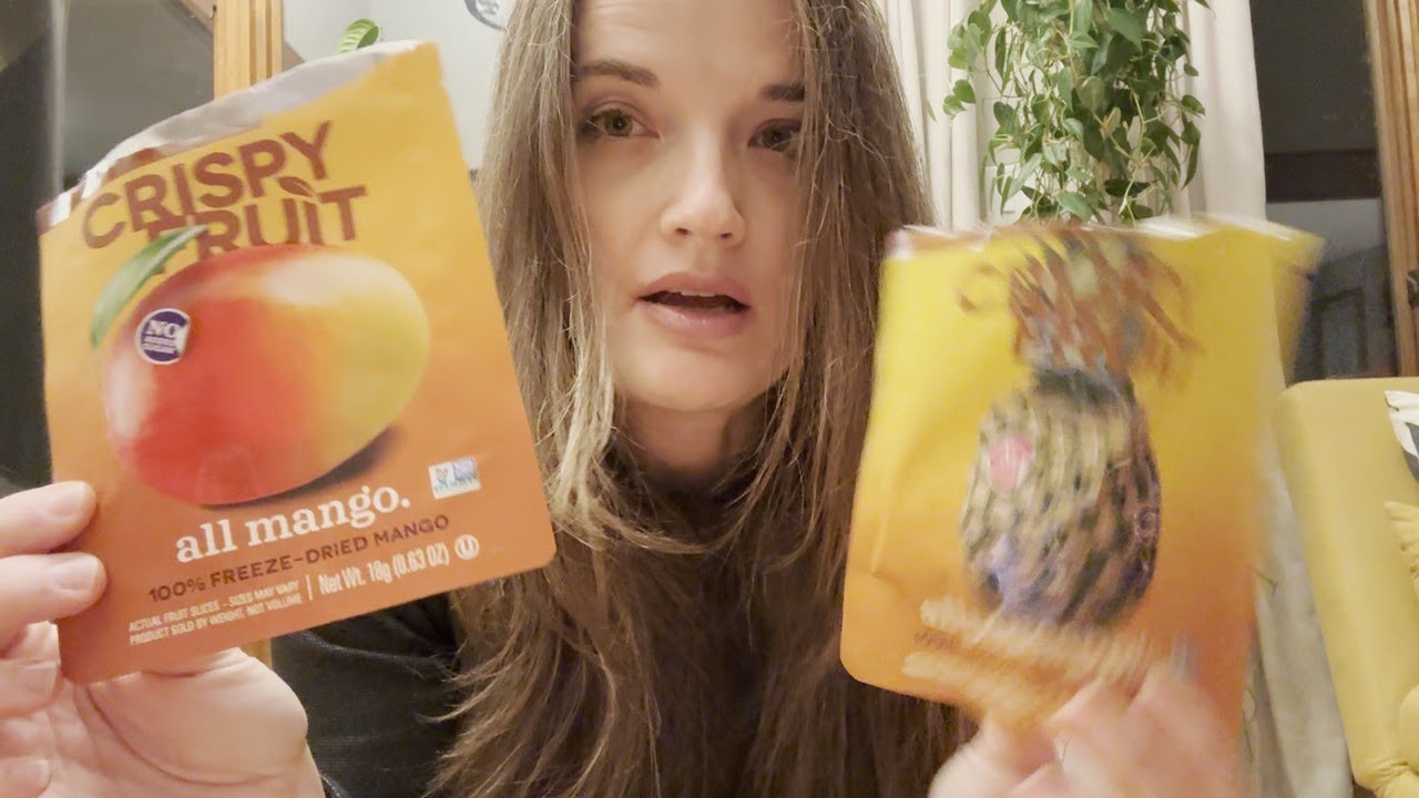 Crispy Green Freeze-Dried Fruit Review (Mango and Pineapple) #ad #amazoninfluencer