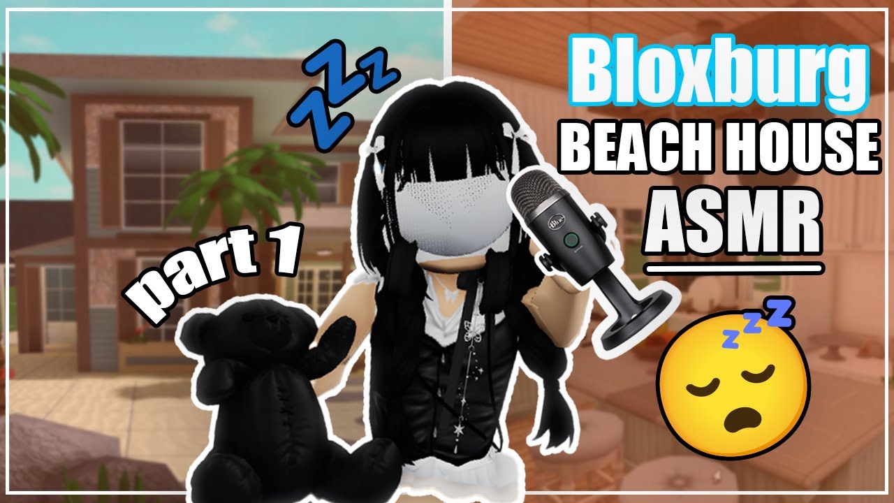 Roblox ASMR - Bloxburg beach house (tingly rambling)👄💤