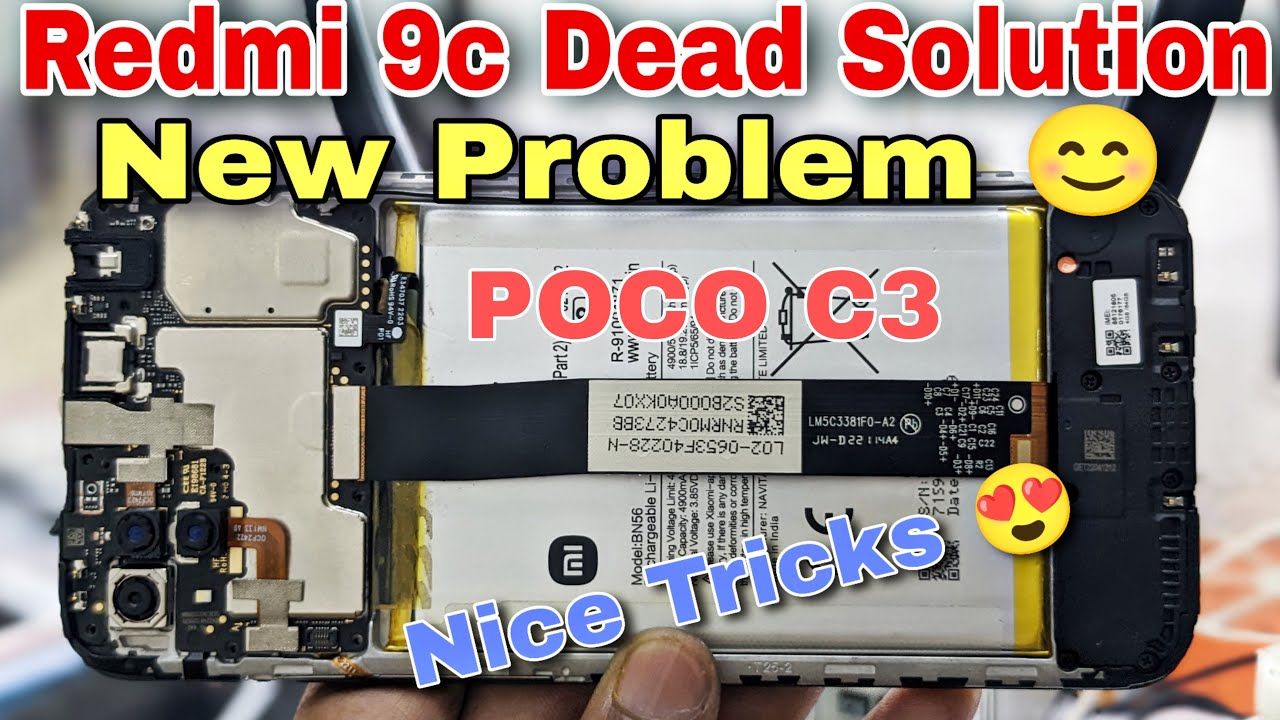 🔥 POCO C3 / REDMI 9c Dead New Problem Fix