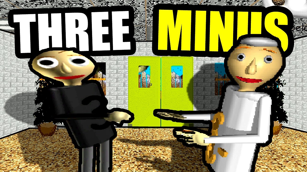 Mod Three, Балди И Playtime Могут Бегать!
