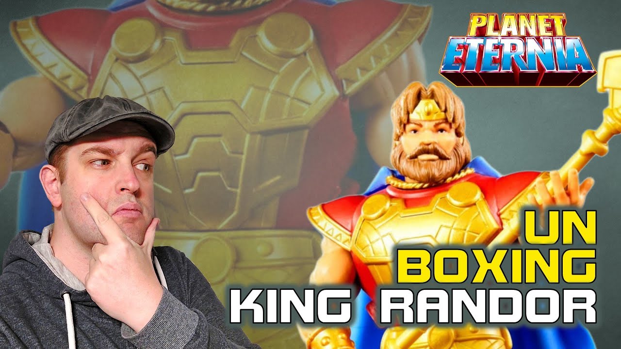 Unboxing King Randor 200X (MotU Origins) | PlanetEternia