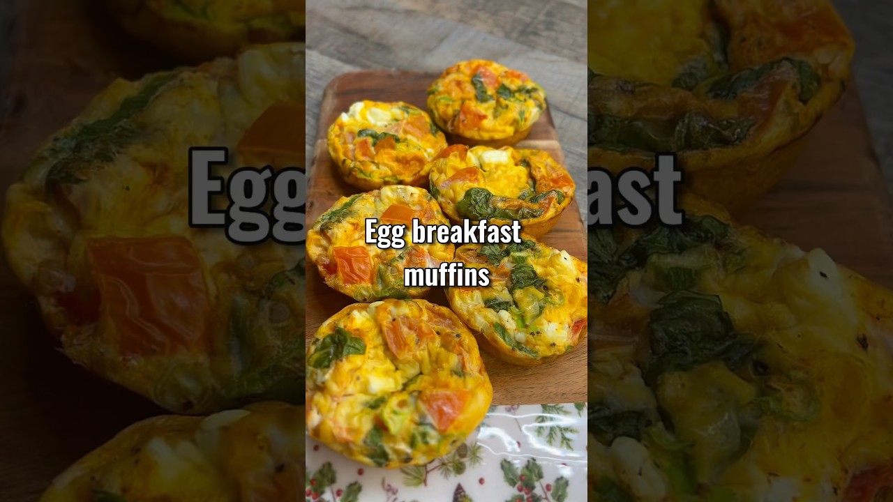 Lets make the best egg breakfast muffins