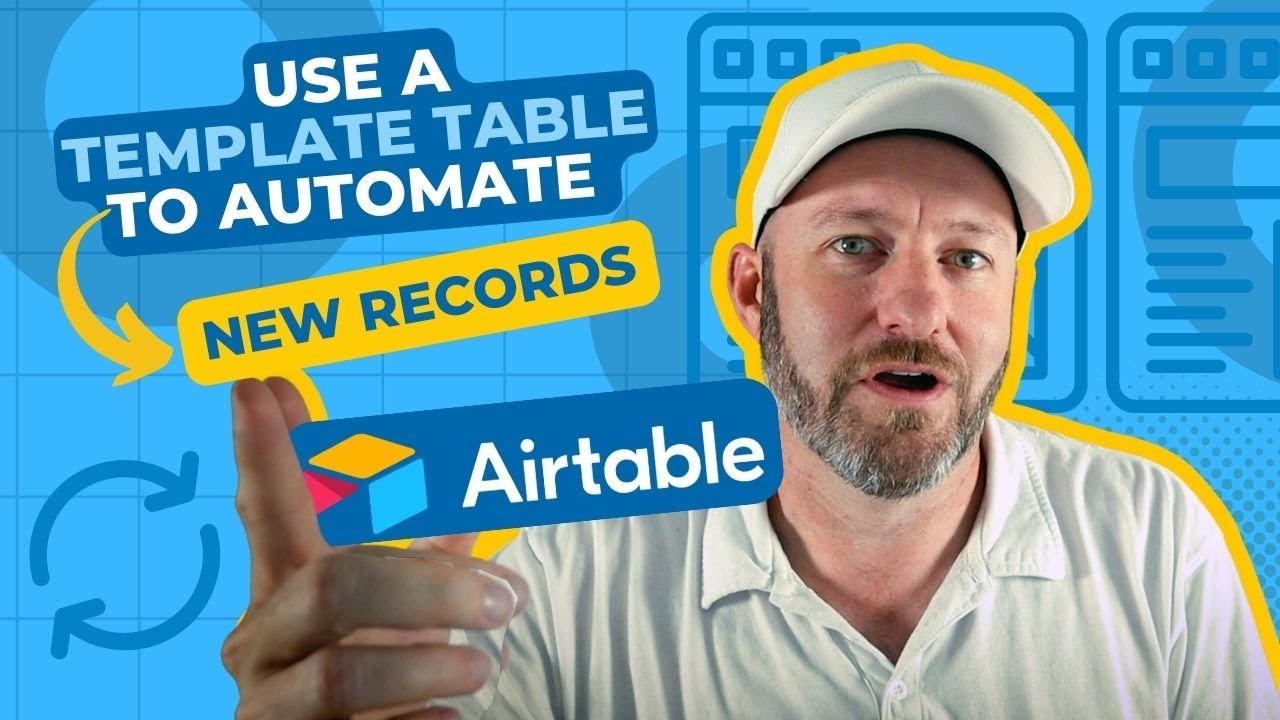 Use a Template Table to Automate new Records in Airtable