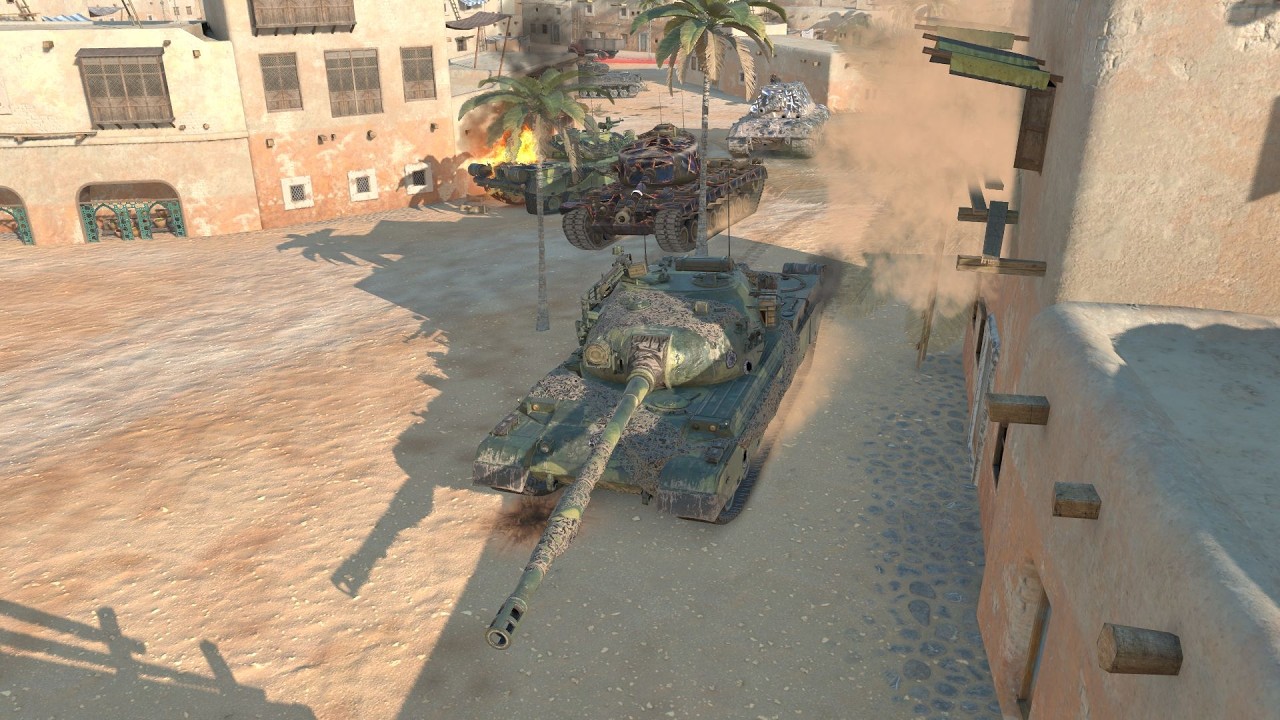 [Lesta Tanks Blitz] Chinese Spear Fighting 2 (5.3k DMG) (116-F3)