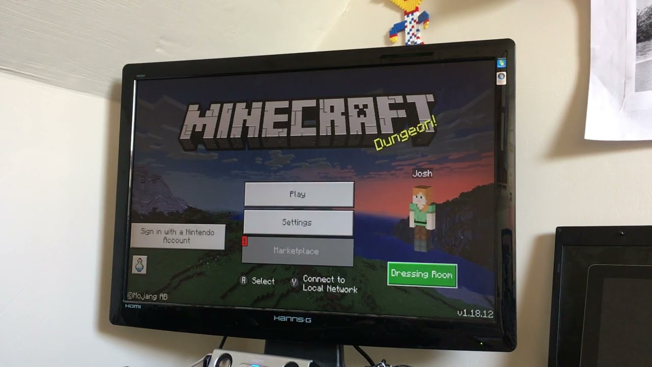 How to change your character Minecraft (Nintendo Switch)
