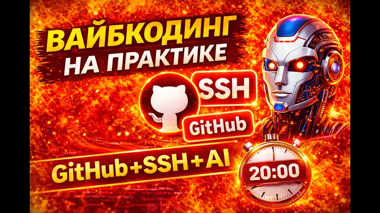 Практика #4 Вайбкодинг на практике: GitHub, SSH и AI-разработка за 20 минут