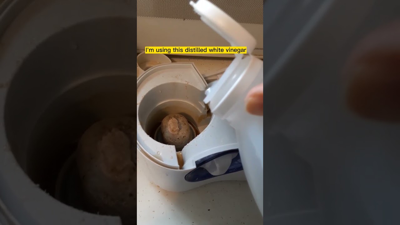 Cleaning up humidifier in just 5 minutes