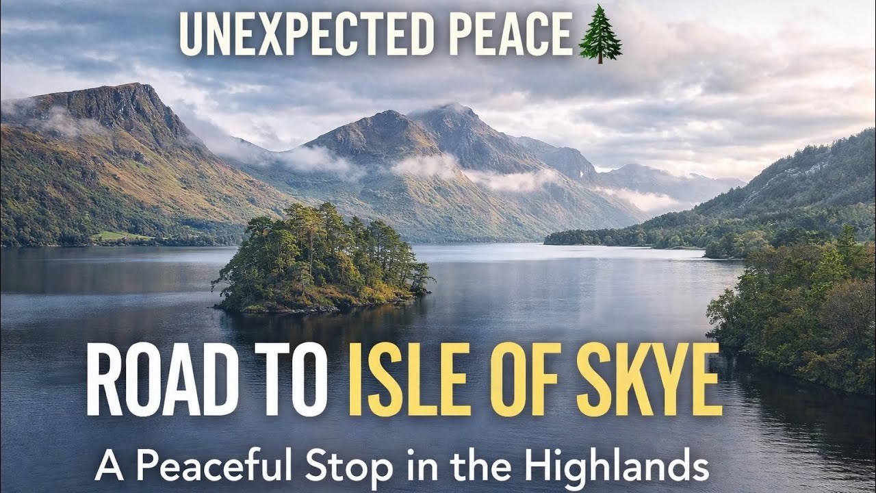 A Quiet Break in the Middle of the Highlands | Isle of Skye Road Trip| Isle of Skye Journey