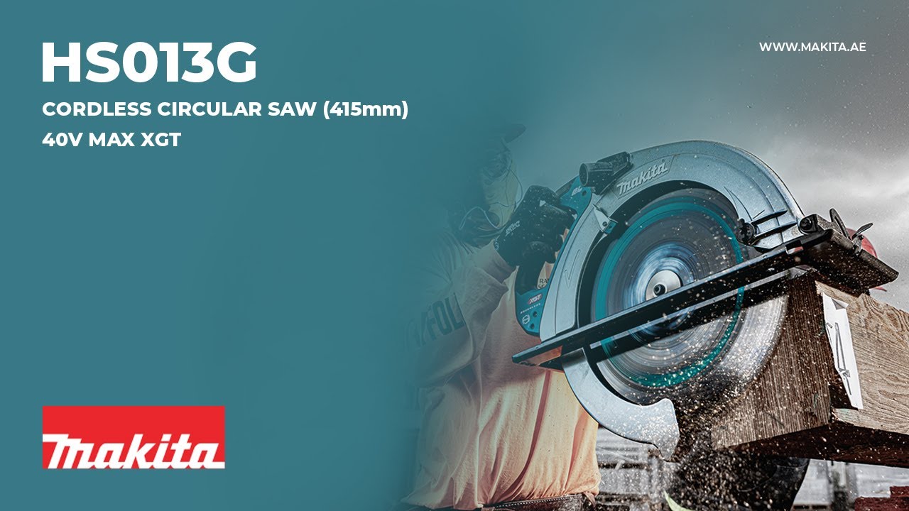 Makita 40V MAX XGT Cordless Circular Saw HS013G