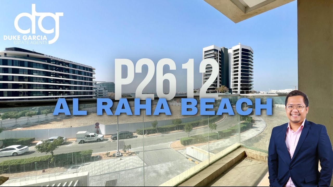 P2612, Al Raha Beach | 2 Bedrooms with Maidsroom (04 Layout) [Virtual Tour]