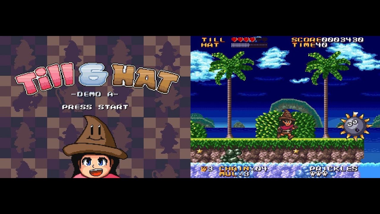 Till & Hat (Homebrew) SNES - Gameplay (Demo A)