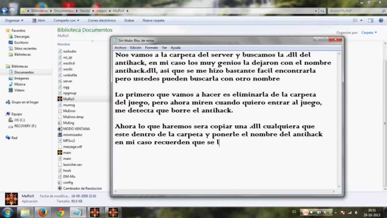 Mu Online burlar antihack