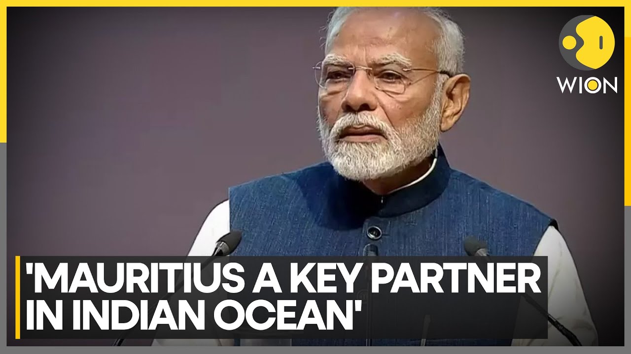 PM Modi in Mauritius: PM Modi To Inaugurate Over 20 India-Funded Projects In Mauritius | WION