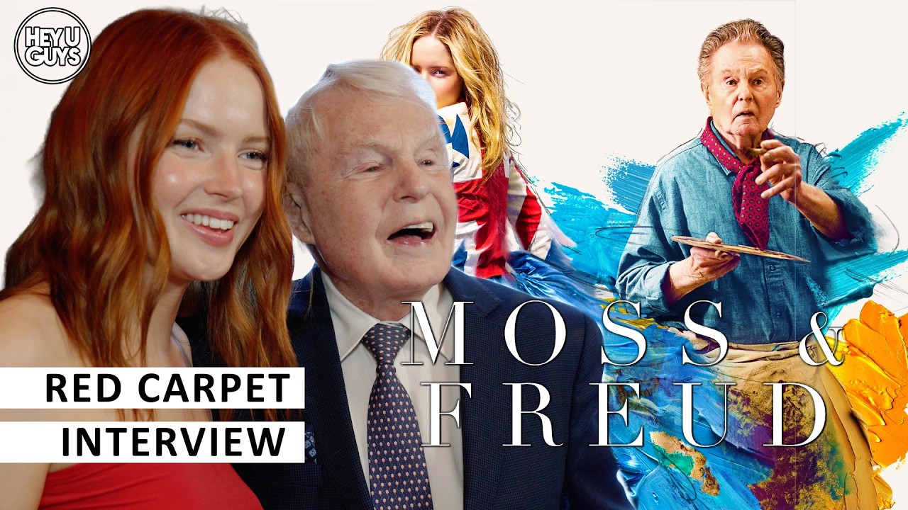 Derek Jacobi & Ellie Bamber 
