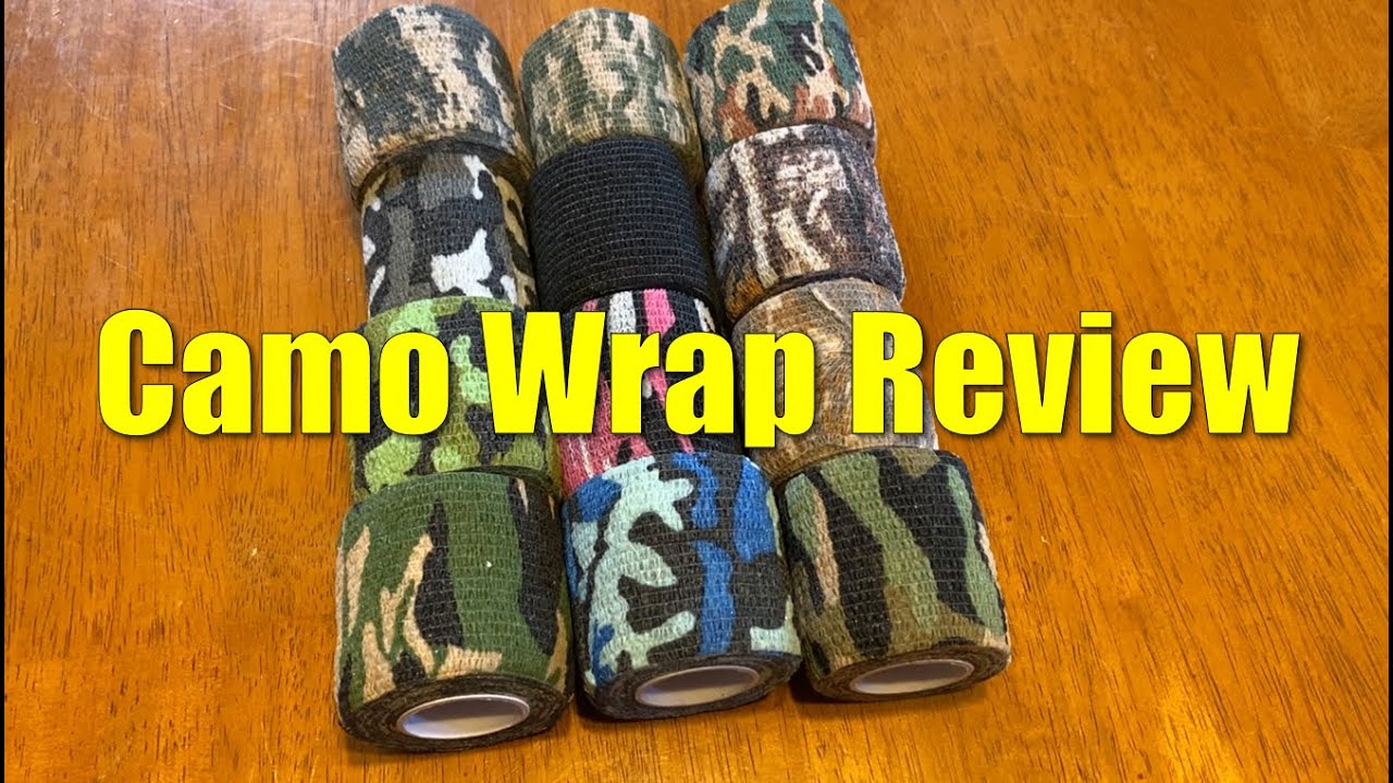 QPOWER Camouflage Tape Wrap Review