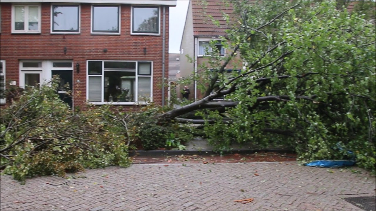 Windhoos trekt over 's-Gravenzande