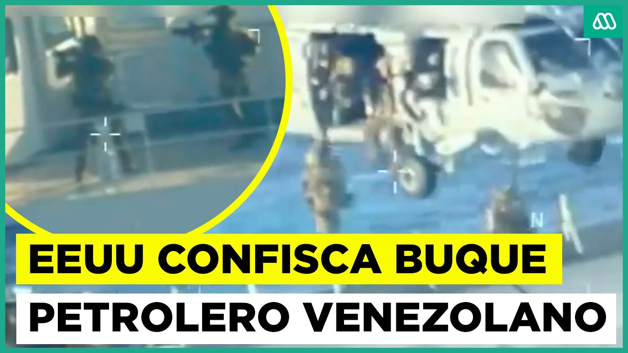 Trump confirma que EEUU incaut&oacute; un gran barco petrolero frente a las costas de Venezuela