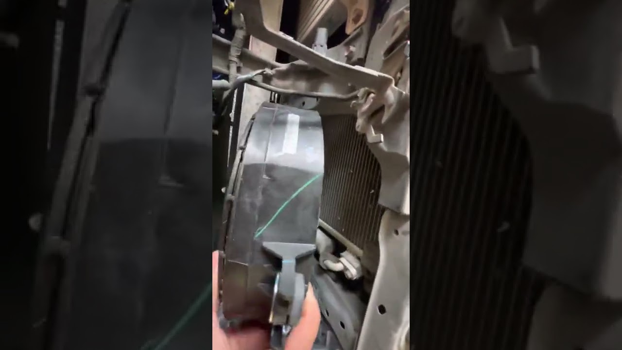 Montero sport 2016 gen 3 auxillary fan installation