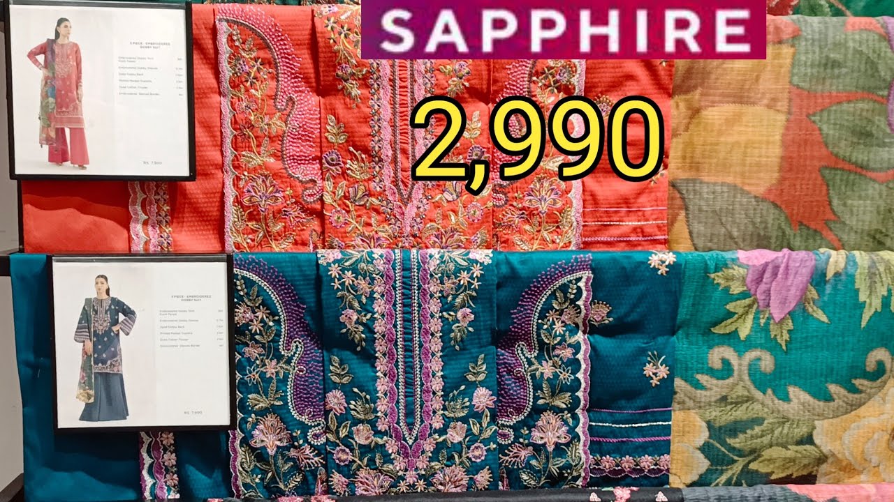 Sapphire Winter ♥️Sapphire new winter collection 2025 🔥🔥sapphire new collection 🥰