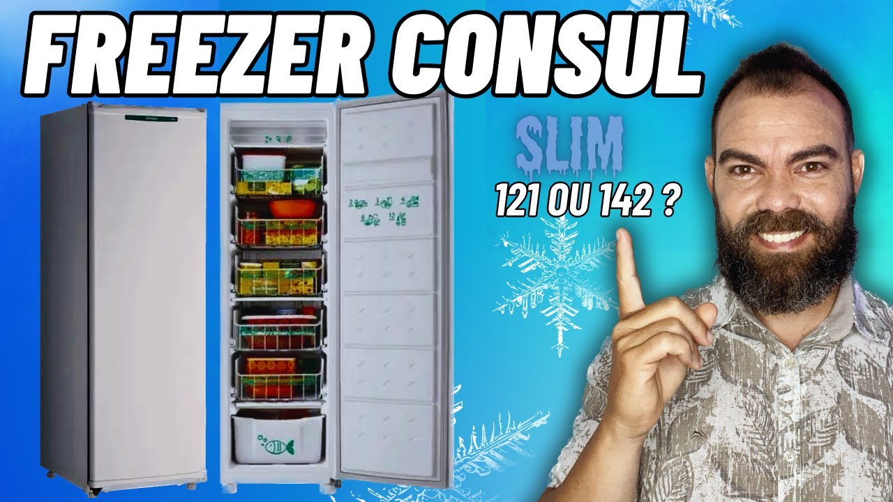 FREEZER CONSUL 121 LITROS e 142 LITROS  ECONÔMICO E TUDO MAIS….