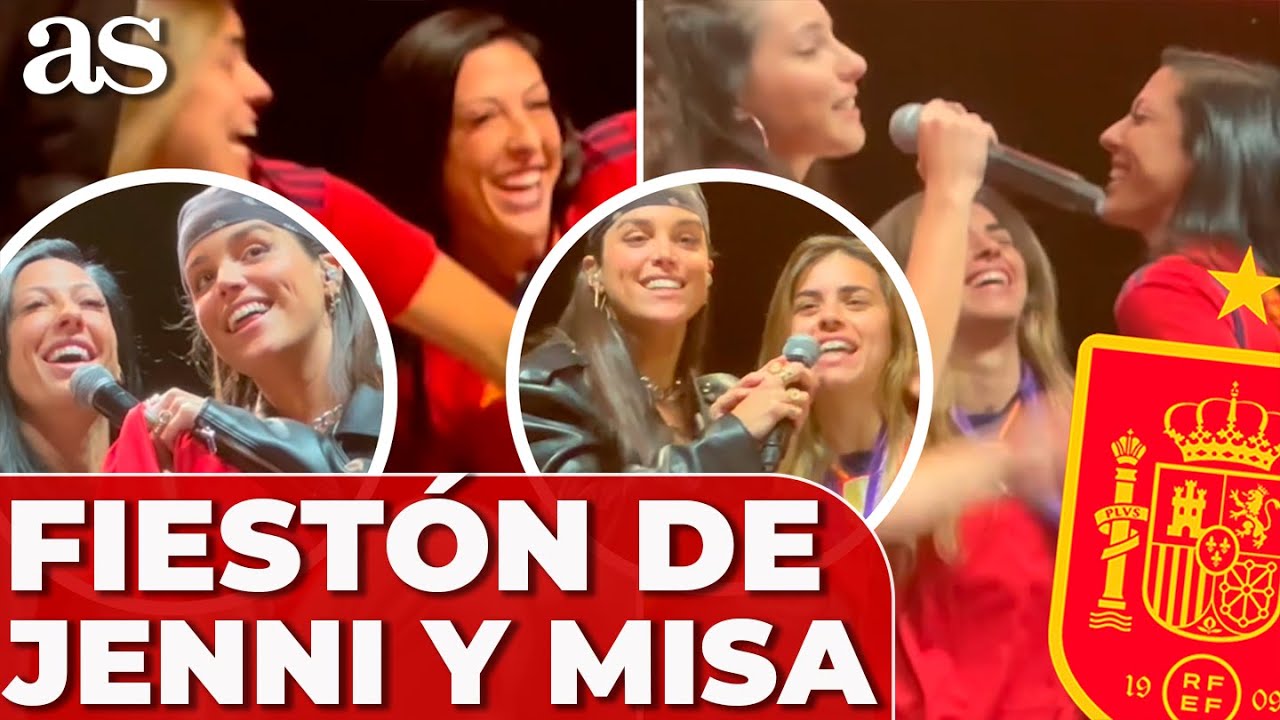 SHOW de JENNI HERMOSO y MISA RODRÍGUEZ con la SELECCIÓN en la FIESTA