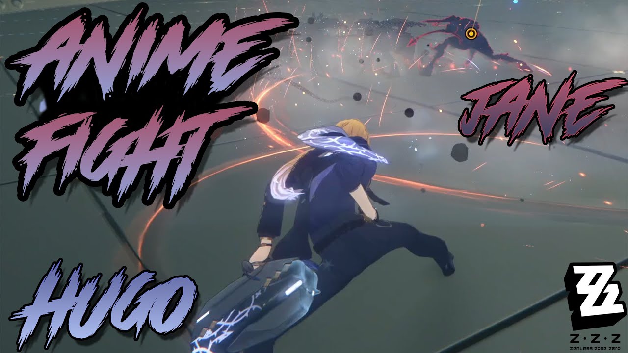 Hugo Vlad VS Jane Doe Strongest BOSS In The Game! Insane ANIME FIGHT!! In Battle Tower |  ZZZ