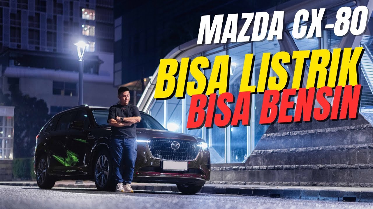 TENGAH MALAM KELILING JAKARTA PAKE MAZDA CX-80