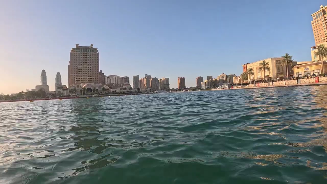 Basra Körfezinde Kano - Derinlik 50m. - 4K 60fps