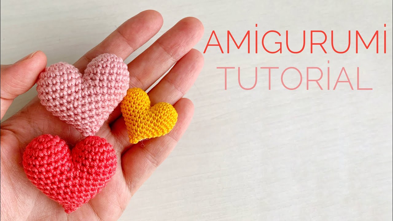 Amigurumi Kalp Yapımı | Yazılı Tarif