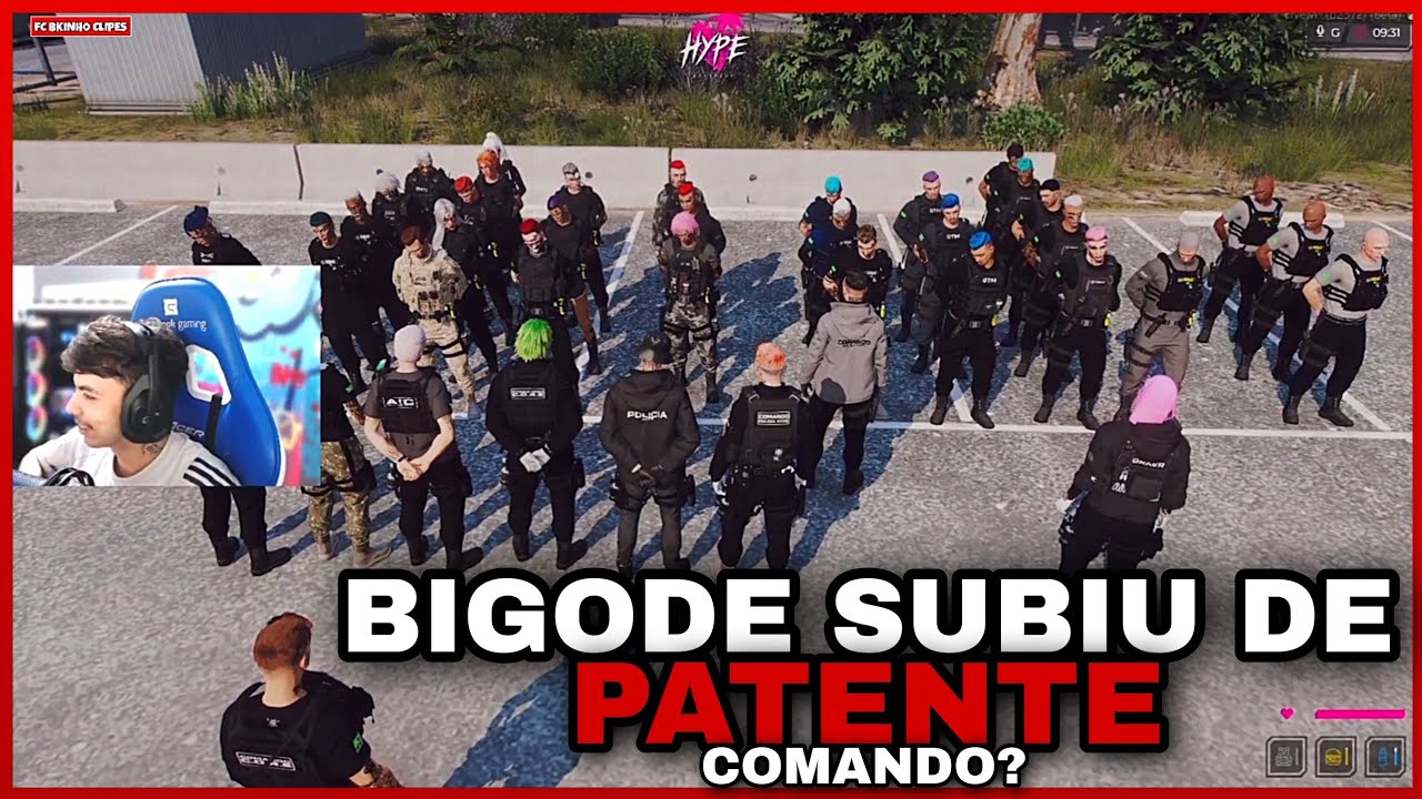 BK FOI PROMOVIDO DE TENENTE PARA *comando?* | FC BKINHO CLIPES