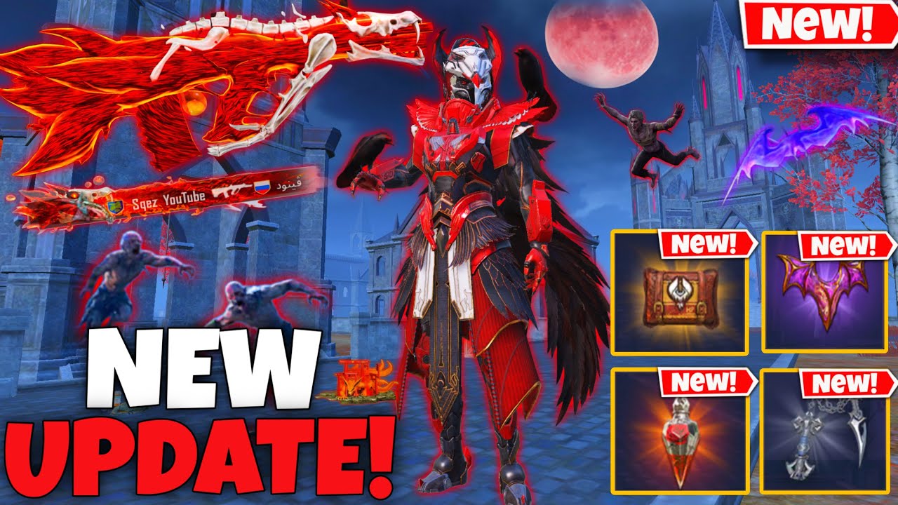 NEW 4.6 VAMPIRE UPDATE!😍 FIRST TIME PLAYING MIDNIGHT HUNTERS VAMPIRE MODE🥵 | PUBG MOBILE