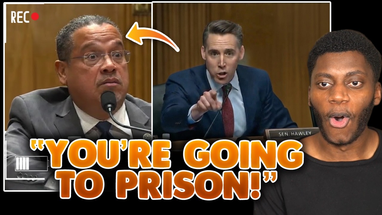 Keith Ellison VISIBLY SHAKEN as Senator Hawley Pulls Out Receipts!