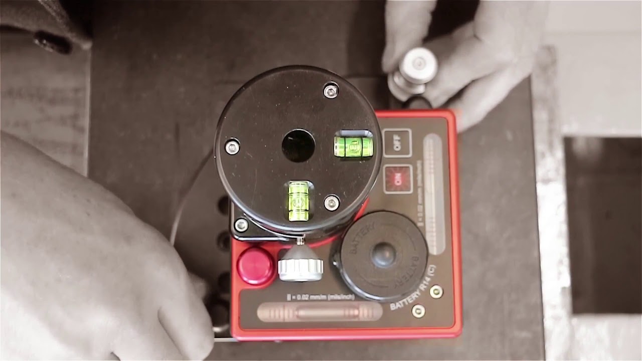 How do you self calibrate the levels of Easy-Laser's D22 Laser Transmitter?