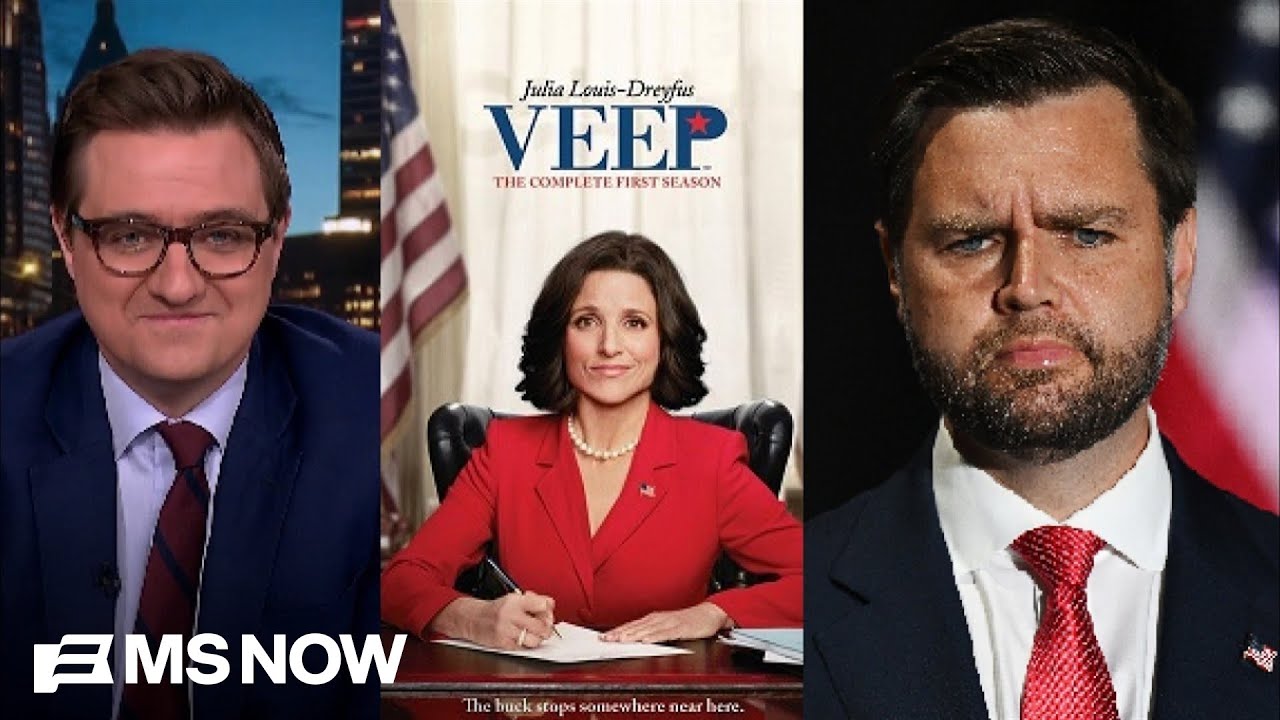 &lsquo;Veep-like week&rsquo;: Hayes reacts to JD Vance's recent &lsquo;string of failures&rsquo;&nbsp;