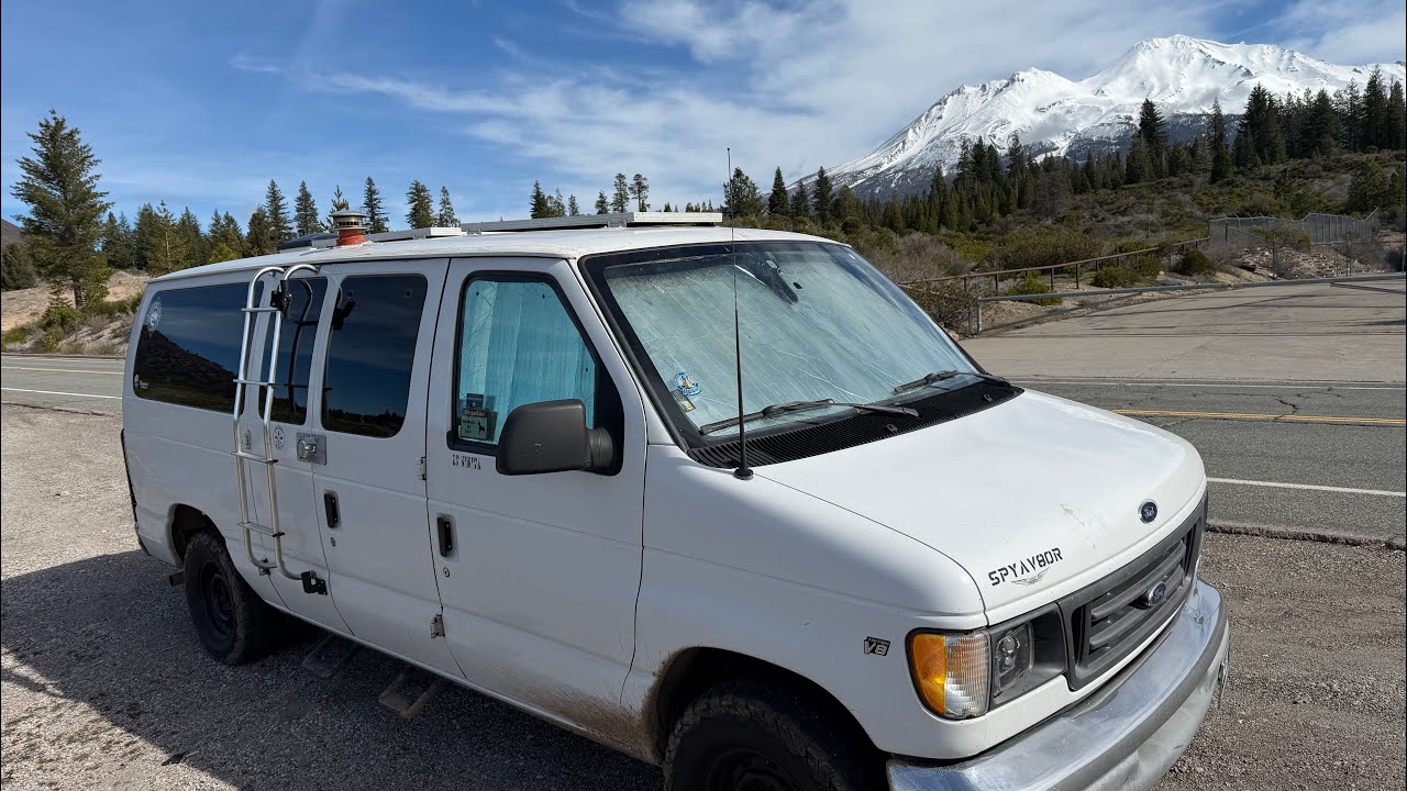 2026 Tour of my Rig “SPYAV8OR” at Mount Shasta 🏔️🚐💨