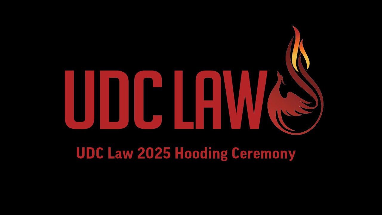 UDC Law Hooding Ceremony 2025