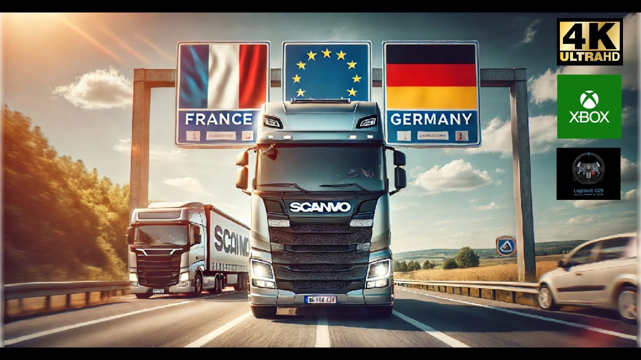 Crossing Borders! France to Germany in Euro Truck Simulator 2